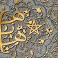 Radiant Symbol of Baha'i Faith | The Ringstone | Baha'i Wall Art
