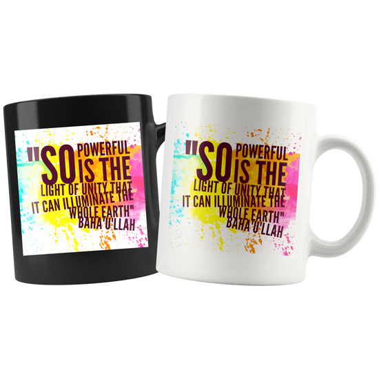 The Light of Unity -1- 11oz Combo Mugs