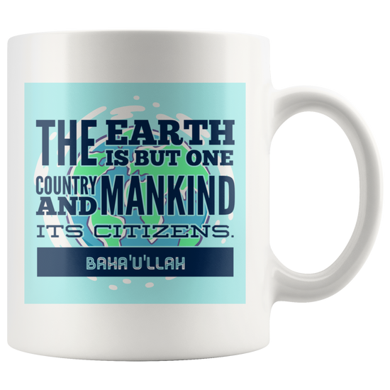 A Mother's Virtues Two-Tone Coffee Mugs, 15oz - Bahai Resources